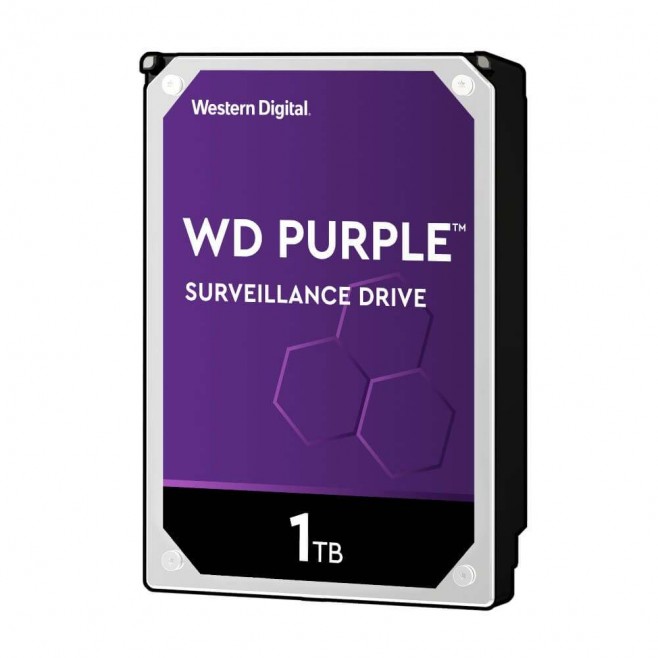 HD WD PURPLE 1TB PARA CFTV - WD10PURZ - INSTRUFIBER