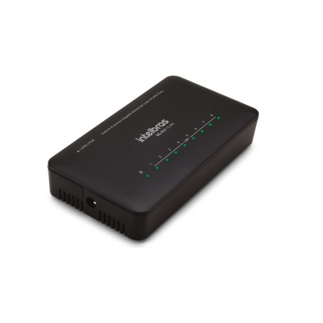 SWITCH 8 PORTAS FAST ETHERNET POE SF 800 Q+ - INSTRUFIBER