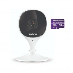 CÂMERA IP MIBO IMX C WI-FI FULL HD MICROSD 32GB INTELBRAS - INSTRUFIBER