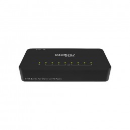 SWITCH 8 PORTAS FAST ETHERNET POE SF 800 Q+ - INSTRUFIBER