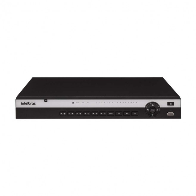 NVR GRAVADOR DE VÍDEO 16 CANAIS IP NVD 3316 SEM HD - INSTRUFIBER