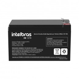 BATERIA 12V 7AH PARA NOBREAK XB 1270 - INSTRUFIBER