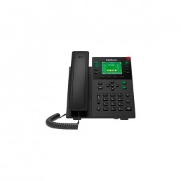 TELEFONE IP V 5502+ GIGABIT COM POE 12 CONTAS SIP - INSTRUFIBER