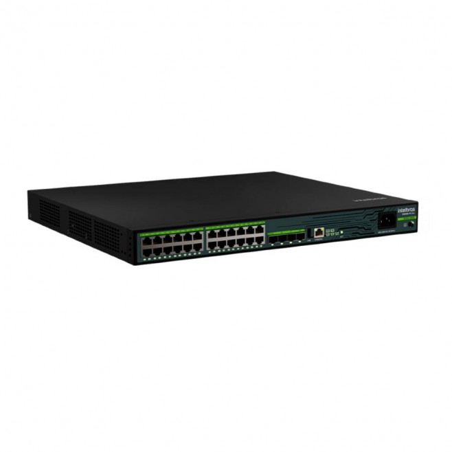 SWITCH GERENCIAVEL 24PORTAS + 4PORTAS SFP S3028G-PB MAX - INSTRUFIBER