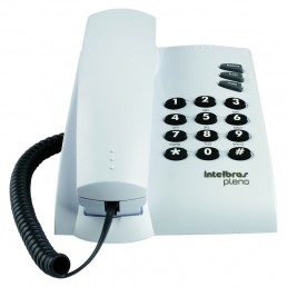 TELEFONE COM FIO PLENO CZ ARTICO COM CHAVE - INSTRUFIBER