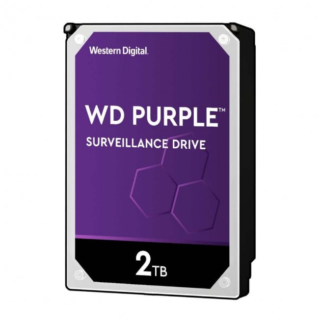 HARD DISK WD PURPLE DISCO RÍGIDO PARA CFTV 2TB WD20PURZ - INSTRUFIBER