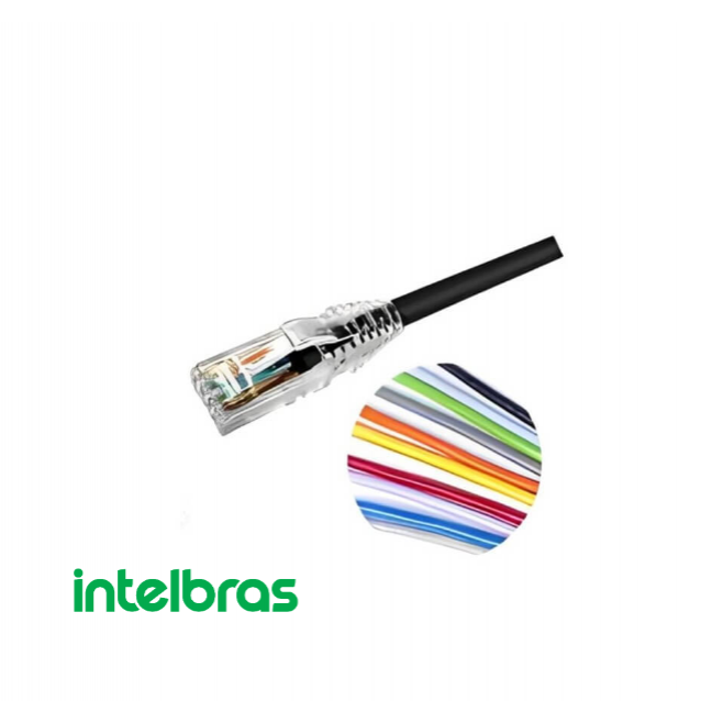 PATCH CORD CAT5 (INTELBRAS) - INSTRUFIBER