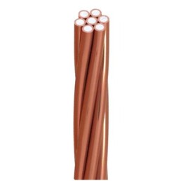 Cabo Cobreado Nú 16mm Aterramento / SPDA Coopersteel - INSTRUFIBER