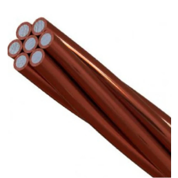 Cabo de Aço Cobreado 16mm² (07 fios) INTELLI (Venda por metro) - INSTRUFIBER