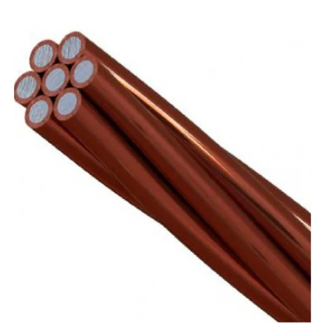 Cabo de Aço Cobreado 70mm² (07 fios) INTELLI (Venda por metro) - INSTRUFIBER