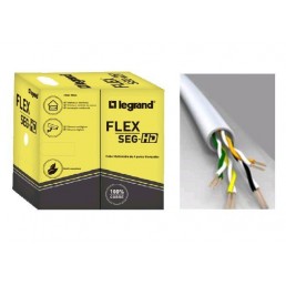 CABO FLEXSEG HD 4P 26AWG PVC BRANCO 305M - INSTRUFIBER