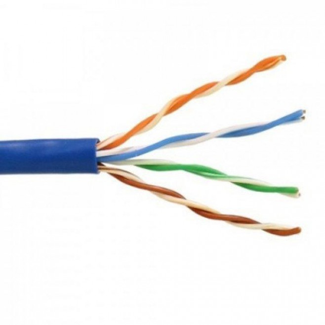 CABO UTP CAT5E CM AZUL (CAIXA COM 305M) - INSTRUFIBER