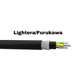 CABO OPTICO MONOMODO (9/125) G652D ANTI-ROEDOR CFOA-SM-DDR-S TS (PFV) 24F LSZH ABNT CL 17718057 - LIGHTERA - INSTRUFIBER