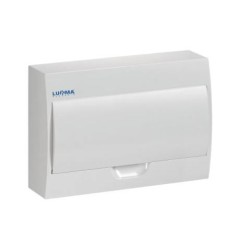 Quadro de Distribuição Sobrepor 12 DIN Lukma - INSTRUFIBER