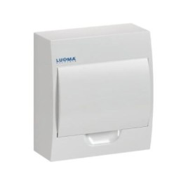 Quadro de Distribuição Sobrepor 8 DIN Lukma - INSTRUFIBER