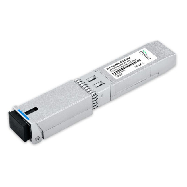 Transceptor Óptico Miljet  GPON Stick ONU SFP, MAC Function, BiDi 1.25G/Tx1310nm, 2.5G/Rx1490nm, SMF, 20km, SC/APC - INSTRUFIBER