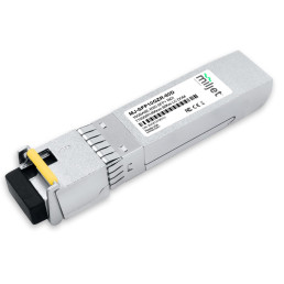 Transceptor Óptico Miljet 10GBASE-BXD SFP+ BiDi Tx1550/Rx1490nm 80km LC DDM - INSTRUFIBER