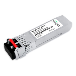 Transceptor Óptico Miljet 10GBASE-ER SFP+ 1550nm 40km SMF LC DDM DUPLEX - INSTRUFIBER