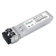 Transceptor Óptico Miljet 10GBASE-SR SFP+, 850nm 300m MMF LC DDM Duplex, MBS Series - INSTRUFIBER