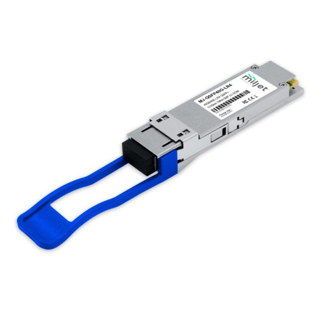Transceptor Óptico Miljet 40GBASE-LR4 QSFP+ 1310nm 10km SMF LC DDM DUPLEX - INSTRUFIBER