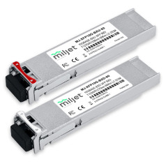 Transceptor Óptico Miljet Kit Par 10GBASE-BX XFP BiDi 40km LC DOM - INSTRUFIBER