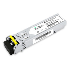 Transceptor Óptico Miljet SFP, 1000BASE-EZX, 1550nm 190~200km LC SMF DDM Duplex - INSTRUFIBER
