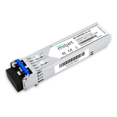 Transceptor Óptico Miljet SFP, 1000BASE-CWDM, 1510nm 120km LC SMF DDM Duplex - INSTRUFIBER