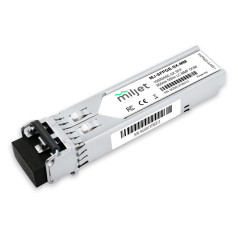 Transceptor Óptico Miljet SFP, 1000BASE-SX 850nm 500m LC MMF DDM DUPLEX - INSTRUFIBER