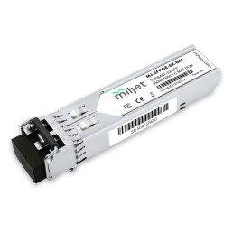 Transceptor Óptico Miljet SFP, 1000BASE-SX 850nm 500m LC MMF DDM DUPLEX - INSTRUFIBER