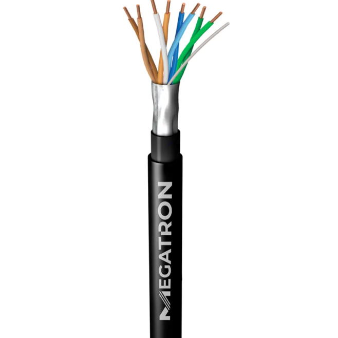CABO DE REDE CAT 5e F/UTP DUPLA CAPA REEL IN BOX 4Px24 AWG - INSTRUFIBER