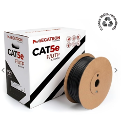 CABO DE REDE CAT5e F/UTP REEL IN BOX 4Px24 AWG - INSTRUFIBER