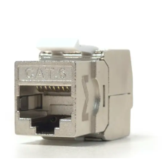 CONECTOR KEYSTONE BLINDADO CAT6 180° RJ45 - INSTRUFIBER