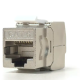 CONECTOR KEYSTONE BLINDADO CAT6 180° RJ45 - INSTRUFIBER