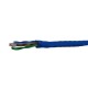 Cabo de Rede CAT6 Azul CM UTP - INSTRUFIBER