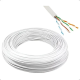 Cabo de Rede Cat.5e UTP 4PX24AWG Vermelho ou Branco (Caixa com 305 metros) - INSTRUFIBER