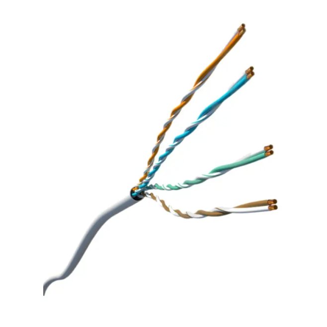 CABO DE REDE UTP CAT5E 4 PARES 24AWG CMX BRANCO 305M NEXANS - INSTRUFIBER 