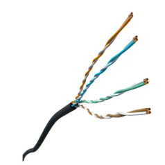 CABO DE REDE UTP CAT5E 24AWG CMX PRETO I/O 305M - NEXANS - INSTRUFIBER