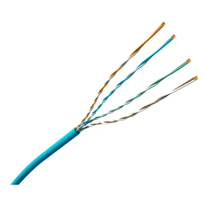 CABO DE REDE UTP CAT5E 4 PARES 24AWG CMX AZUL 305M NEXANS - INSTRUFIBER