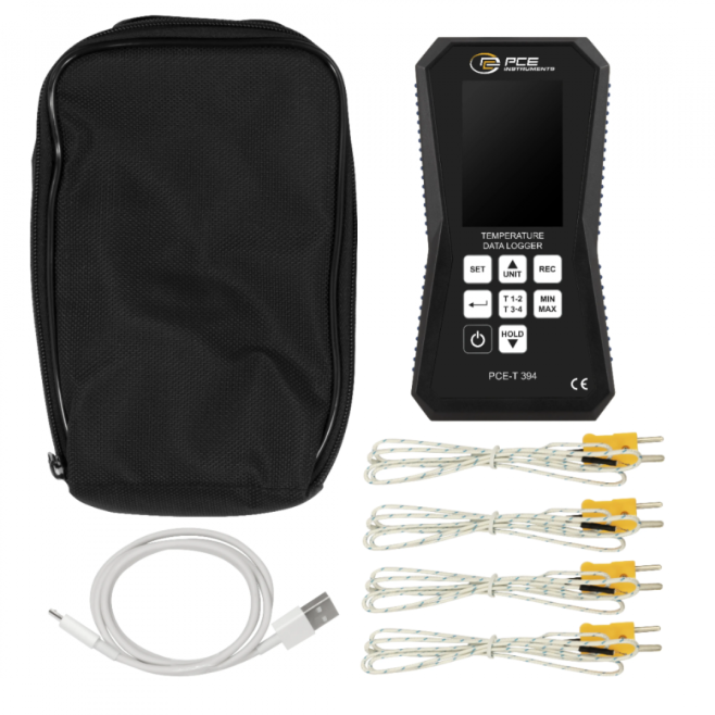 Termômetro PCET394 Com Software - INSTRUFIBER