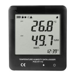 Data logger de temperatura e umidade Display LCD - INSTRUFIBER