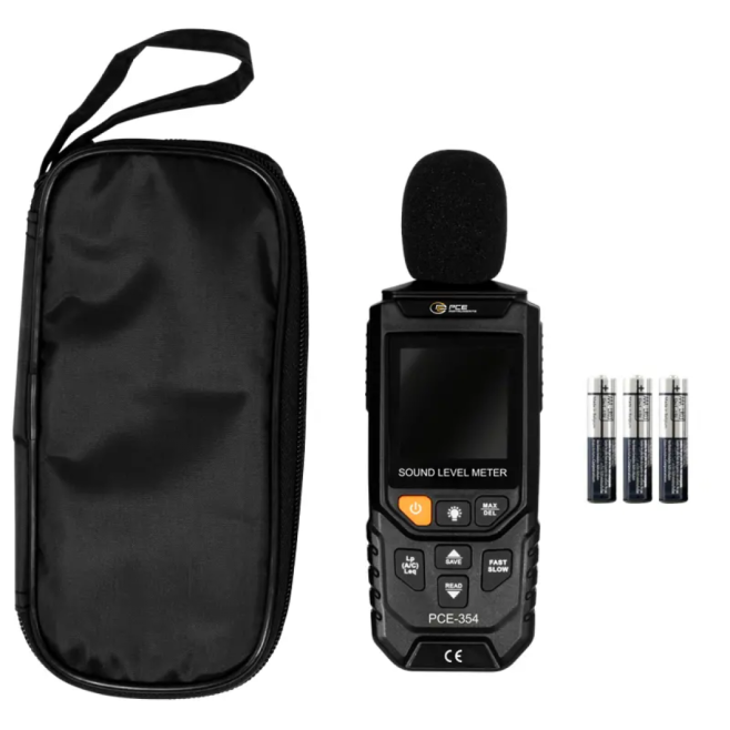 Sonômetro Digital com calibrador acústico - INSTRUFIBER