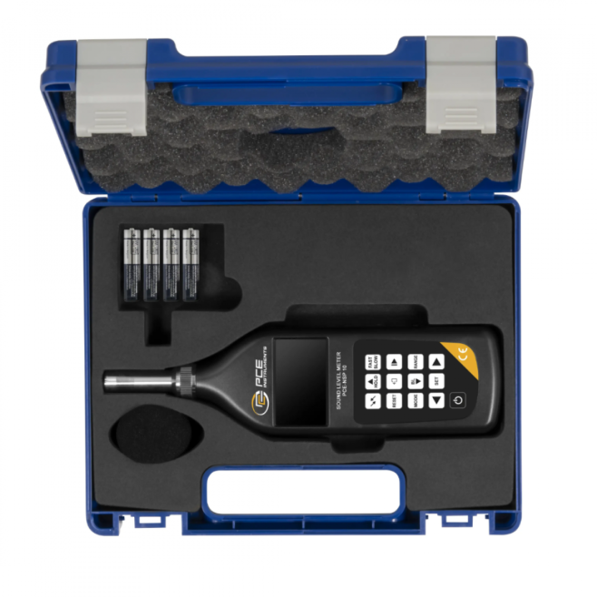 Sonômetro Portatil com Filtro de oitavas e Terço de Oitavas PCENSP10 - INSTRUFIBER