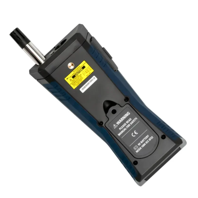 Termohigrômetro para determinar a umidade e temperatura ambiental - INSTRUFIBER