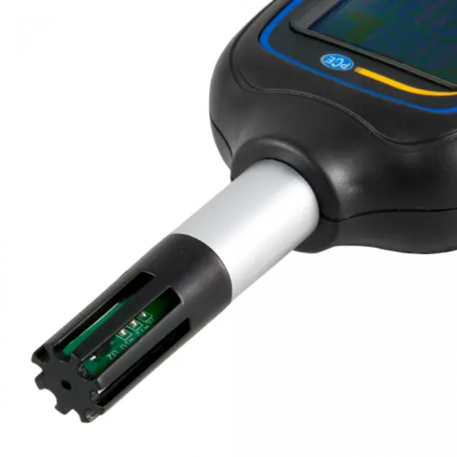 Termohigrômetro mini formato de bolso para medir a temperatura e umidade do ar PCE444 - INSTRUFIBER 