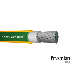 Cabo Solar 4mm² Verde/Amarelo Prysmian (Vendido no metro) - INSTRUFIBER