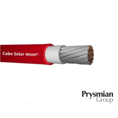 Cabo Solar 4mm² Vermelho Prysmian (Vendido no metro) - INSTRUFIBER