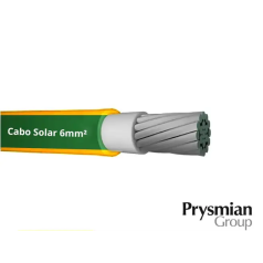 Cabo Solar 6mm² Verde/Amarelo Prysmian (Vendido no metro) - INSTRUFIBER