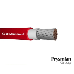 Cabo Solar 6mm² Vermelho Prysmian (Vendido no metro) - INSTRUFIBER
