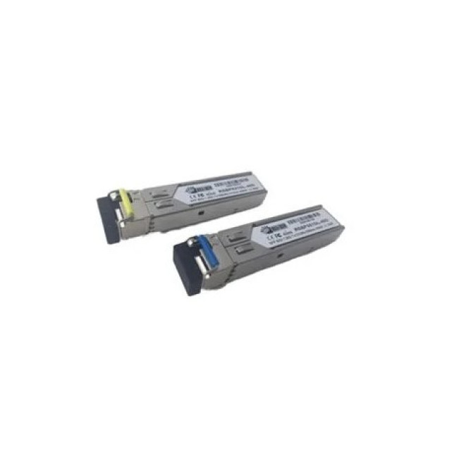 Transceiver PAR DE SFP 1,25G BIDI MONOMODO TX/RX 1310/1550NM 40KM LC DDM - INSTRUFIBER