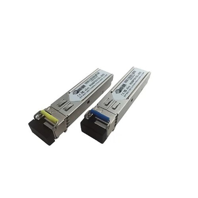 Transceiver  PAR DE SFP 1.25G BIDI MONOMODO TX/RX 1310/1550NM 10/20KM LC DDM - INSTRUFIBER